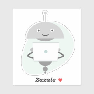 Adesivo Mia em um Laptop