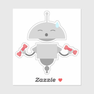 Adesivo Mia exercitando