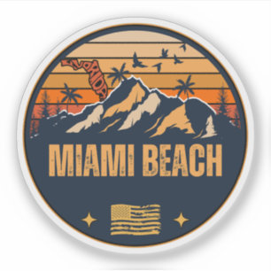 Adesivo Miami Beach, Flórida