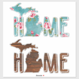 Adesivo Michigan é Home | Michigan