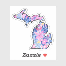 Adesivo Michigan - Summer Sticker - Lilly Inspirou