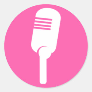Adesivo "Microfone"