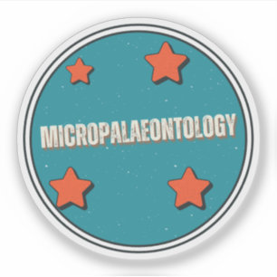 Adesivo Micropaleontologia
