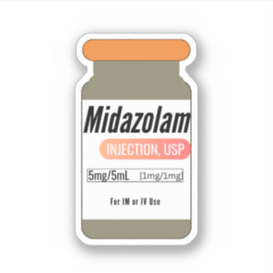 Adesivo Midazolam Vial-Sticker
