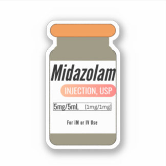 Adesivo Midazolam Vial-Sticker