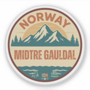 Adesivo Midtre Gauldal, Noruega Noruega