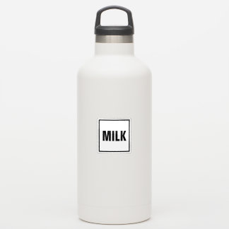 Adesivo “MILK” Label Sticker – Minimalist design