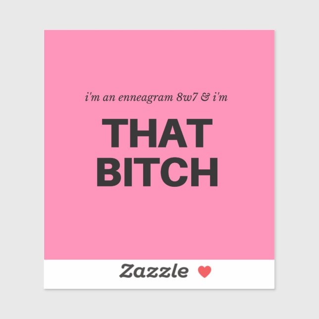 Adesivo Millenneagram 8w7 (Folha)