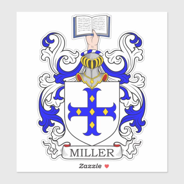 Adesivo Miller Family Crest (Folha)