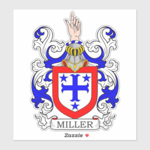 Adesivo Miller Family Crest