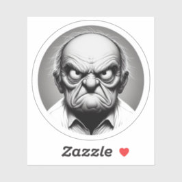 Adesivo "Milton the Angry Old Man" Vinyl