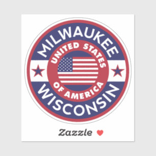Adesivo MILWAUKEE, Wisconsin