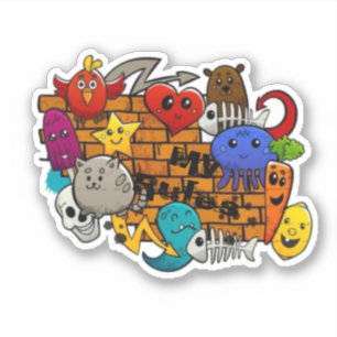 Adesivo Minhas regras