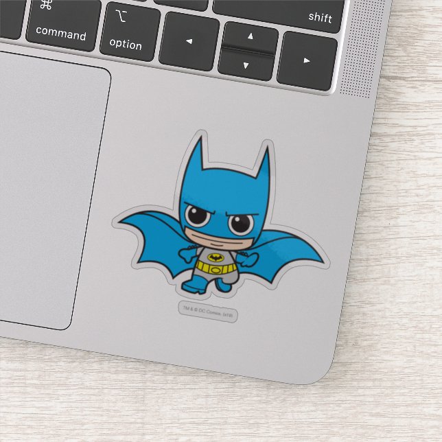 Adesivo Mini Batman em Execução (Detalhe)