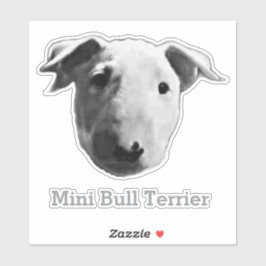 Adesivo Mini Bull Terrier