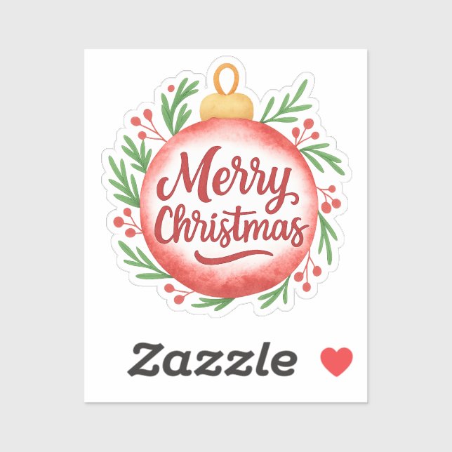 Adesivo Mini Christmas Sticker Set – Festive Holiday Sayin (Folha)