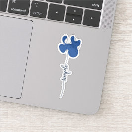 Adesivo Minimalism Simple Flower Vinyl Sticker