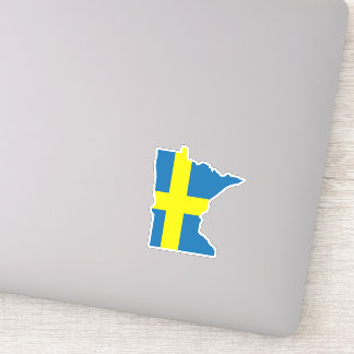 Adesivo Minnesota Swedish Flag Sticker