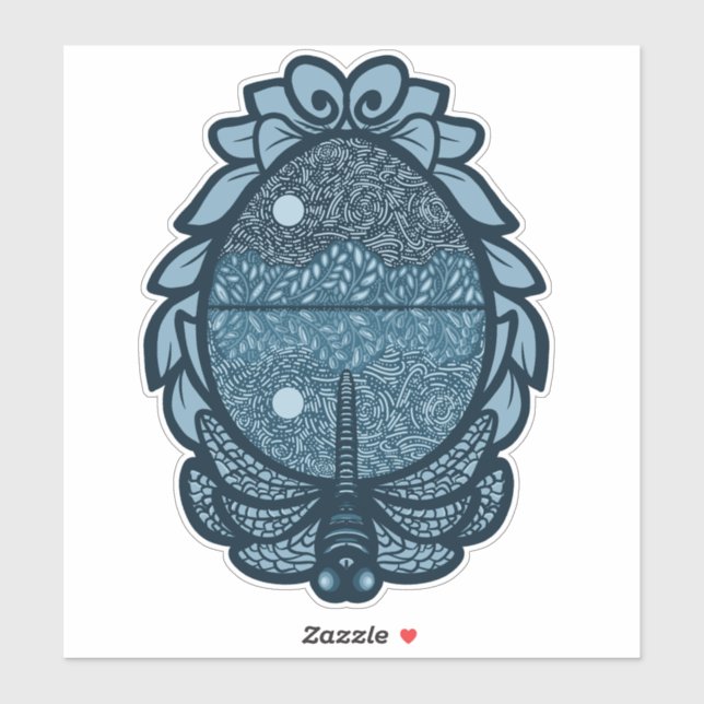 Adesivo Mirror Lake Sticker (Folha)