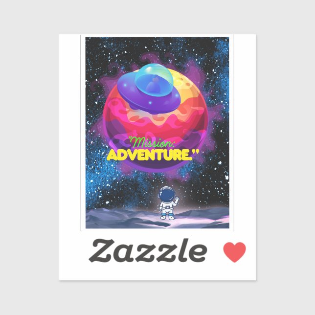 ADESIVO MISSÃO E AVENTURA (Folha)