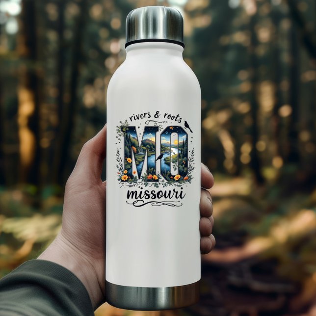 Adesivo Missouri State Sticker | Rivers & Roots Nature Art (Missouri State Sticker | Rivers & Roots Nature Art by PiggyPrint Stickers. )