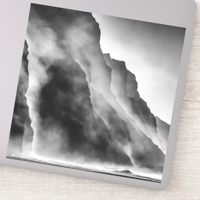 Adesivo Mist nas rochas (Detalhe)