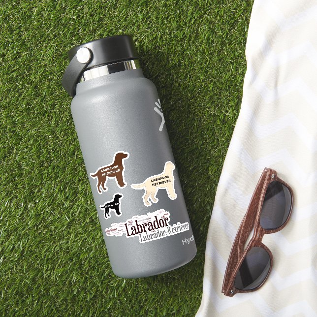 Adesivo Mistura de Labrador Retriever (HydroFlask Insitu)