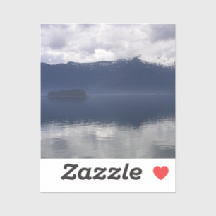 Adesivo Misty Alaskan Sea in Shades of Blue