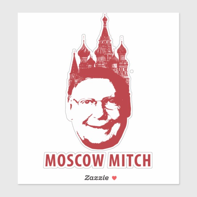 Adesivo Mitch de Moscou (Folha)