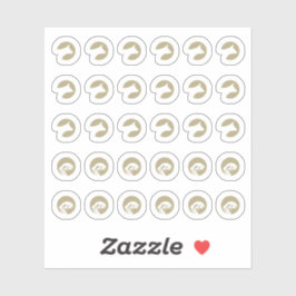 Adesivo Mix Beef Fish Wedding Place Meal Choice