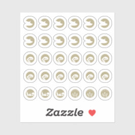 Adesivo Mix Pork Fish Vegetarian Gluten Free Meal Choice