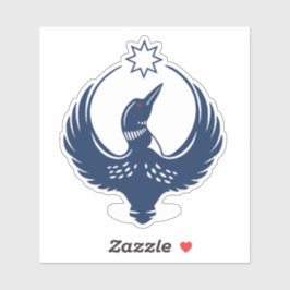 Adesivo MN Loon Rising