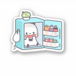 Adesivo Mochi Brownie Bear E Baby Panda