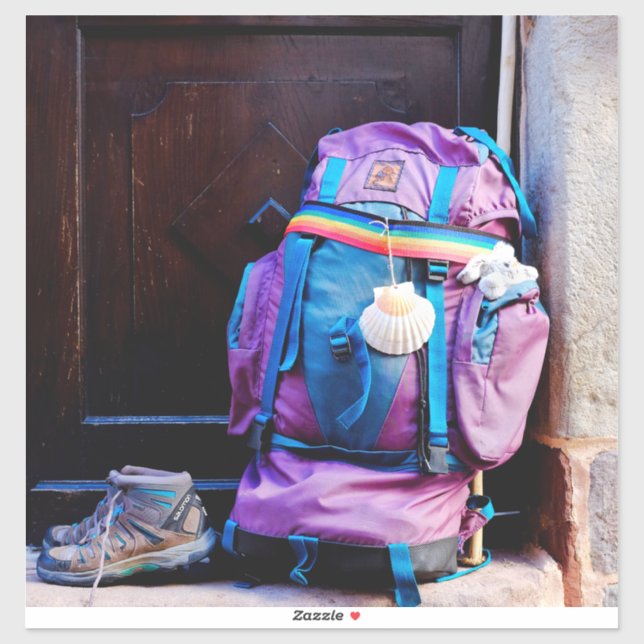 Adesivo Mochila de Pilgrim (Folha)