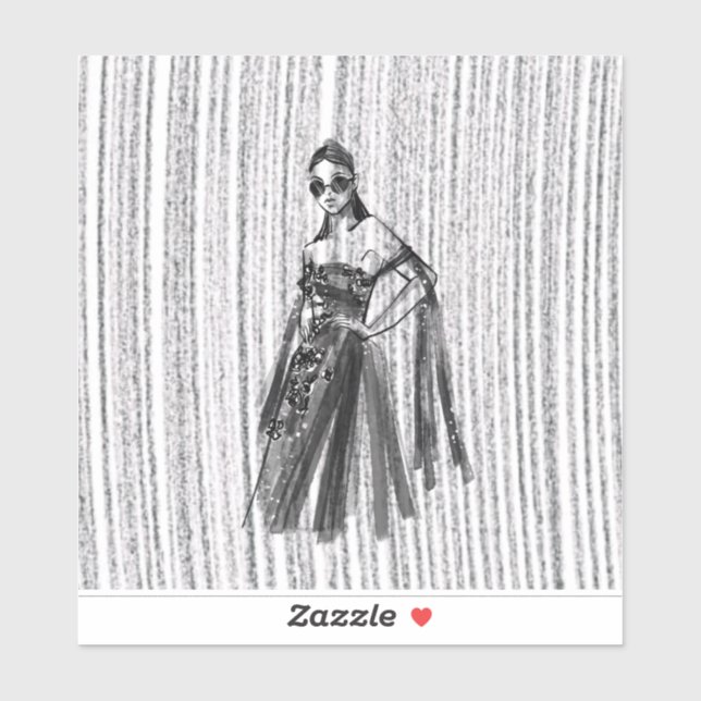 Adesivo Moda Glimmer Tech. (Folha)