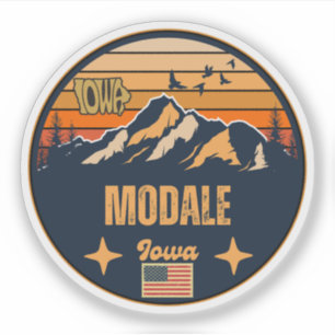 Adesivo Modale, Iowa