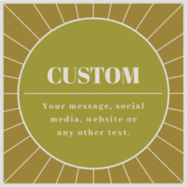 Adesivo Modelo de Design único retrorreflector inspirável