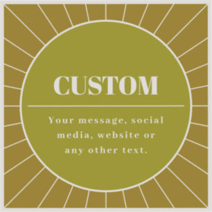 Adesivo Modelo de Design único retrorreflector inspirável