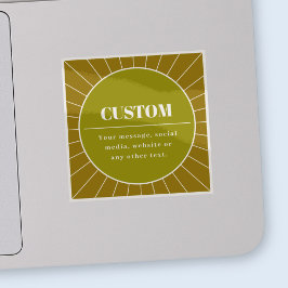 Adesivo Modelo de Design único retrorreflector inspirável