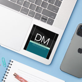 Adesivo Modelo de negócios moderno | Todas as cores person