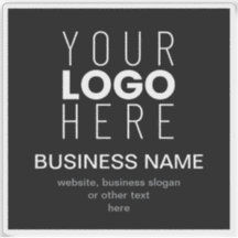 Modelo Promocional Simples para o Logotipo da sua
