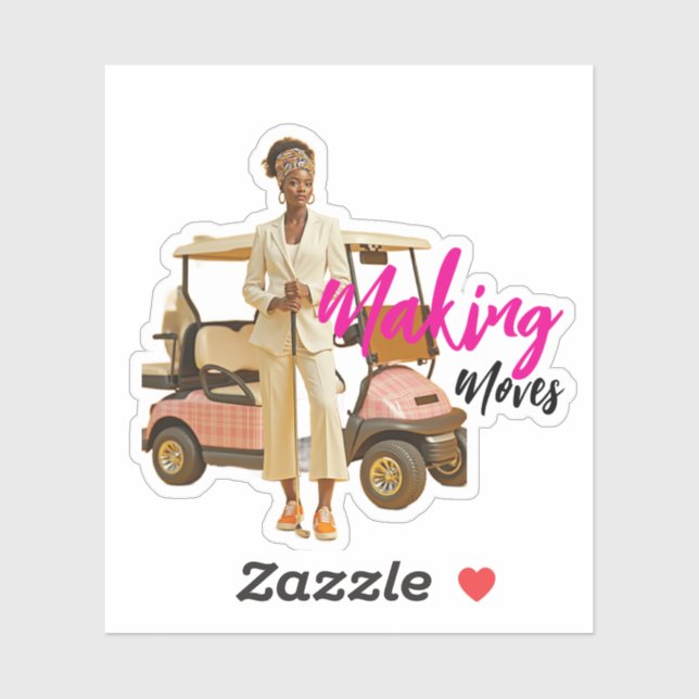 Adesivo Modern Sophisticated Custom-Cut Vinyl Sticker (Folha)