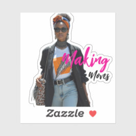 Adesivo Modern Sophisticated Custom-Cut Vinyl Sticker