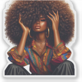 Adesivo Modern Sophisticated Custom-Cut Vinyl Sticker