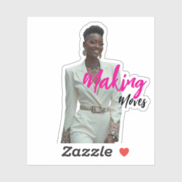 Adesivo Modern Sophisticated Custom-Cut Vinyl Sticker