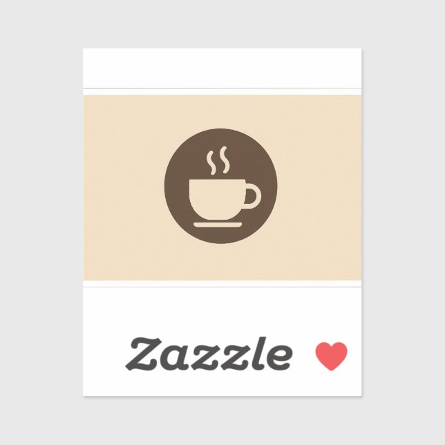 Adesivo ☕ moderno café Compre lealdade e Cartão de visita (Folha)