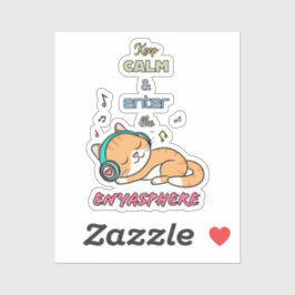 Adesivo Modo de Meowditation |