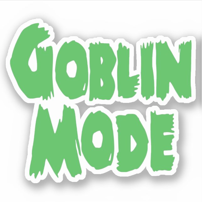 ADESIVO MODO GOBLIN (Frente)