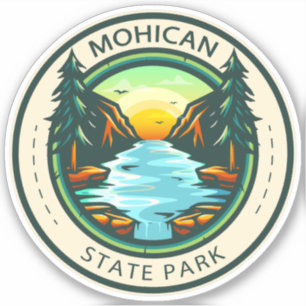 Adesivo Mohican State Park Crachá Ohio