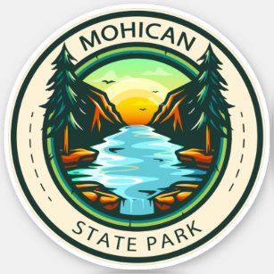 Adesivo Mohican State Park Crachá Ohio